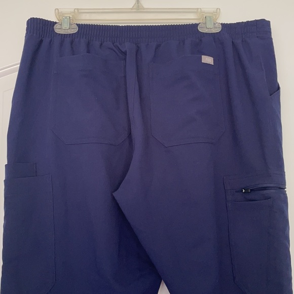 Figs Pisco Navy Blue Scrub Pants Sz L - Picture 10 of 10